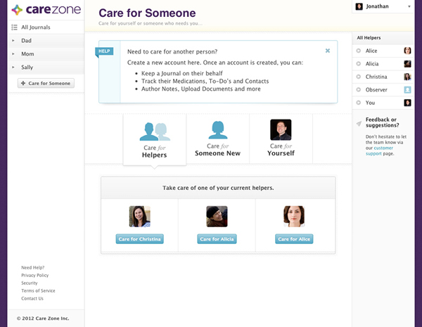 care-zone-screenshot