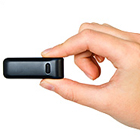Tiny Fitbit personal health & fitness device monitors and motivates