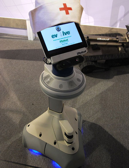 CES 2012 – Forget hospital Matrons – here comes Ava the healthcare robot from iRobot