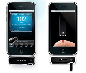Manage your diabetes with iPhone device iBGStar