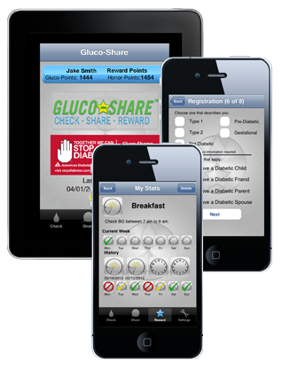Gluco-Share, a diabetes app with a social twist