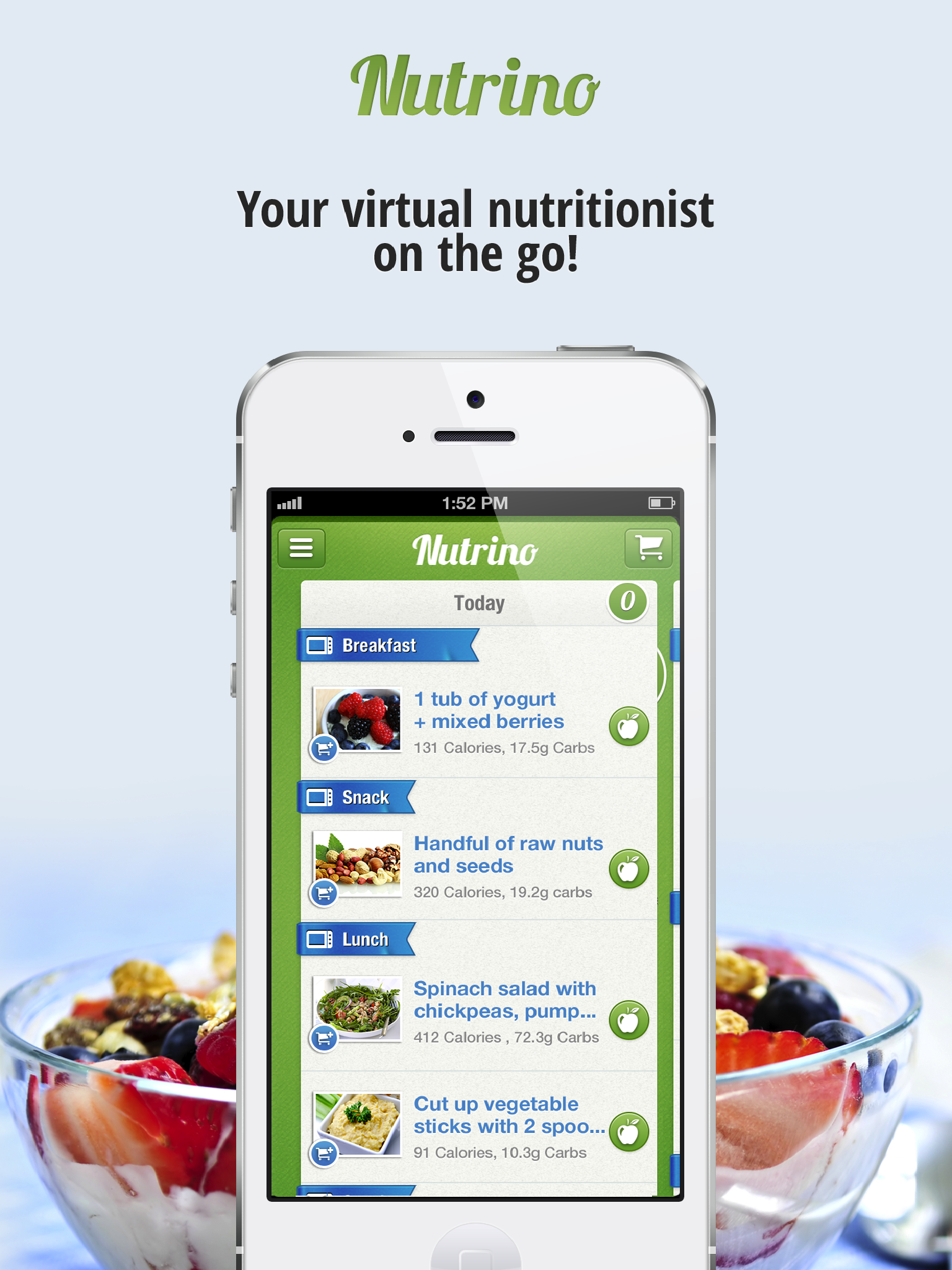 Have your own personal nutritionist with new iOS app Nutrino